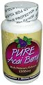 Pure Acai Berry. 60 Capsules: Detox, Energy, Weight Loss, Antioxidant, Appetite Suppressant, Metabolism Booster.