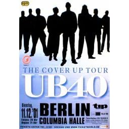 UB40 Cover Up Tour - Berlin 11th December 2001 Music Poster
