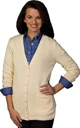 V-Neck Long Cardigan Sweater