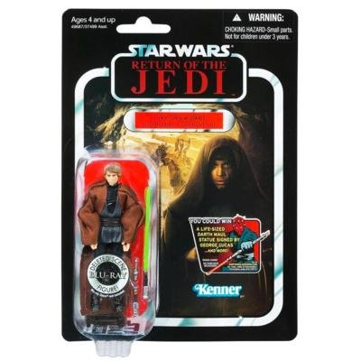 STAR WARS RETURN OF THE JEDI : FIGURINE LUKE SKYWALKER (LIGHTSABER CONSTRUCTION)
