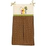 Disney Pooh Pooh's Day In The Park Diaper Stacker, Brown/Ivory