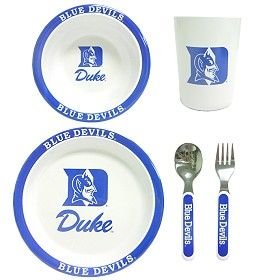 Duke Blue Devils 5 Piece Children's Dinner Set