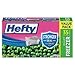 Hefty One Zip Slider Bags, Freezer, 1Qt, 2.5 Mil, Clear, 35/Box, 9 Box/Carton