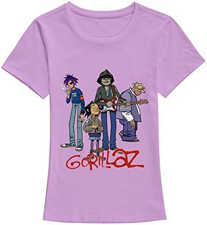 Gorillaz Designed Women's T-shirt Pink M By EAPIS