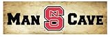 NC State Man Cave Wood Wall Art (30 inches)