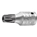 Stahlwille 44KTXB-T30 Steel Tamper Proof Torx Screwdriver Socket with Hollow Points, 1/4" Drive, 6 Points, 5.5mm Diameter, 28mm Length