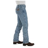 Mens Wrangler® Gold Buckle Slim Fit Jeans 30 Inseam by Wrangler
