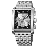 Raymond Weil Watches Raymond Weil Don Giovanni Cosi Grande Stainless-Steel Chronograph Automatic Transparent Case Back Men's Watch
