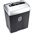 AmazonBasics 12-Sheet Cross-Cut Paper/CD/Credit Card Shredder with Basket