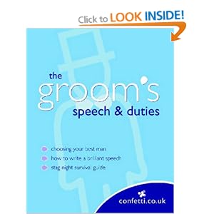 The Groom's Speech and Duties (Confetti)