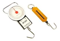 Heavy-Duty 50 LB Fishing Scale with Bonus 26 LB Tackle Box Scale - LIFETIME GUARANTEE!