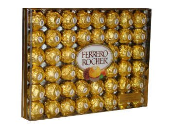 Ferrero Rocher 48 Piece Thanksgiving Christmas Hanukkah Holiday Gift Box Assortment