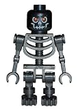 Skeleton (Black) - LEGO Castle Minifigure