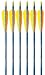 Sporting Goods : Feather Fletched Easton XX75 Blues Arrows 6-pack