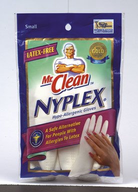Mr Clean By Magla, One Pair Household Nyplex Lined Gloves, Small
