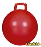 WALIKI TOYS Jumping Hopper Hopping Hippity Hop Ball: Ages 3-6 (Red)