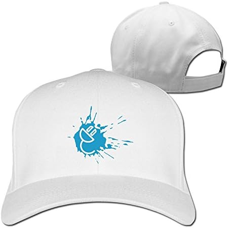 Youtube Channels Enchufe Logo Snapback Adjustable Baseball Cap White