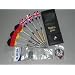6 DARTPFEILE mit STAHL- und PLASTIKSPITZEN (3 Chrom + 3 Messing), EMPIRE�-DARTTASCHE und ZUBEH�R (231