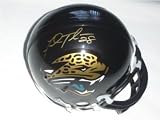 Fred Taylor Autographed Jacksonville Jaguars Mini Helmet (Gold Autograph)