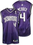 Chris Webber Sacramento Kings Replica Purple NBA Jersey