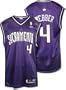 Chris Webber Purple Reebok NBA Replica Sacramento Kings Jersey