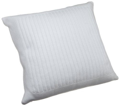 Peacock Alley Luxury Bed Linens Captiva 100-Percent Cotton Throw Blanket, White