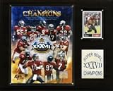 Tampa Bay Buccaneers Super Bowl XXXVII Champs 12"x15" Plaque