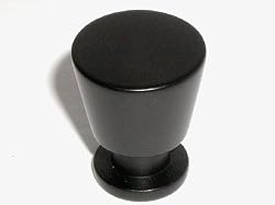 Top Knobs-Nouveau II Collection M551 Knob in Flat Black