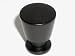 Top Knobs-Nouveau II Collection M551 Knob in Flat Black