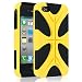 Cellairis Rapture Lorus 42-0040052R Black/Yellow Snap-On Case for iPhone 4 4s