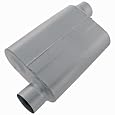 Flowmaster 43043 40 Series Muffler - 3.00" Offset In / 3.00 Offset Out - Aggressive Sound