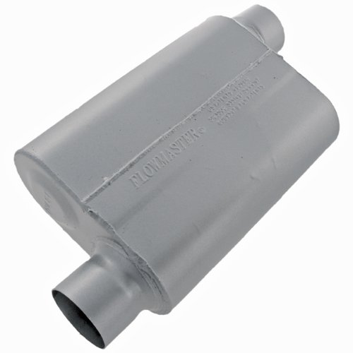 Flowmaster 43043 40 Series Muffler - 3.00 Offset IN / 3.00 Offset OUT - Aggressive Sound On Sale