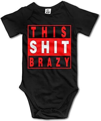 This Shit Brazy YG Bompton Baby Short Sleeve Bodysuits