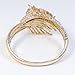 EVER FAITH® Gold-Tone Sleeping Pegasus Brown Austrian Crystal Bracelet