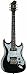 Musical Instruments : Hagstrom F-200P Electric Guitar (Black Gloss)
