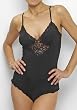 Hanky Panky Silky Skin Teddy Bodysuit Sleepwear