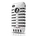 MUSUBO Elvis case for iPhone 4/4S 用ケース(ホワイト) BI-MUELVIS/WH