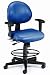 24-Hour Multi-Shift Stool w/ Arms in Antimicrobial Vinyl