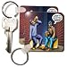 Londons Times Funny Computer Cartoons - DOT DUMB COULDA BEEN CONTENDAHS - Key Chains
