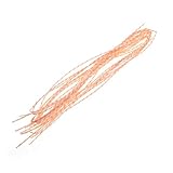 uxcell 絶縁耐熱ガラスチューブ　保護スリーブ　10本入り　長さ100cm　グラスファイバー　内径1mm