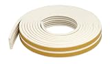 M-D Building Products 2618 All Climate EPDM Rubber Weatherseal for Gaps 1/16-Inch to 1/8-Inch, White
