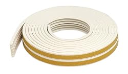 M-D Building Products 2618 All Climate EPDM Rubber Weatherseal for Gaps 1/16-Inch to 1/8-Inch, White