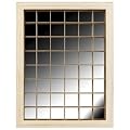 Imagine - Vitrine miroir bois brut 30x40 cm
