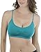 ToBeInStyle Women's Pack of 6 Seamless Stretchy Wire-Free Padded Sports Bra