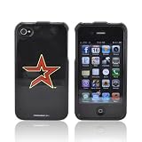 For Apple iPhone 4S 4 Houston Astros MLB Hard Plastic Shell Case Snap On Cover