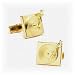 Vermeil Turntable Cufflinks