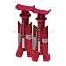 2 TON TONNE ADJUSTABLE FOLDING AXLE STANDS GERMAN GS APPROVED