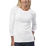 Merona® Women's Ultimate Long Sleeve Crew Neck Tee - Fresh White