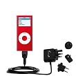 International Wall Home AC Charger for the Apple iPod Nano - uses Gomadic TipExchange Technology
