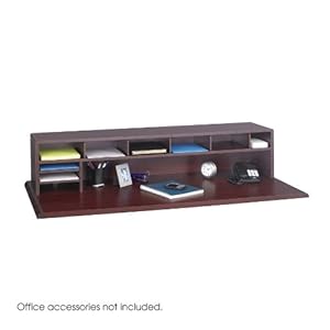 2 58 W Low Profile Desk Top Organizer By Safco Office Products